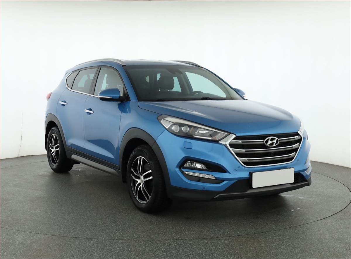 Hyundai Tucson 2.0 CRDi, 4X4, Automat, Kůže
