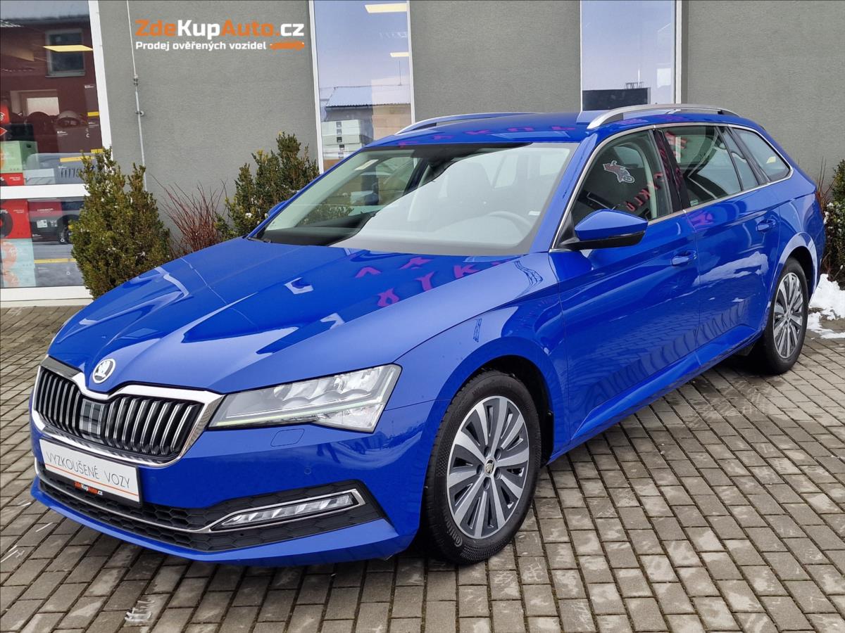 Škoda Superb 1.5 TSI 110kW Style,ČR,1.Maj.