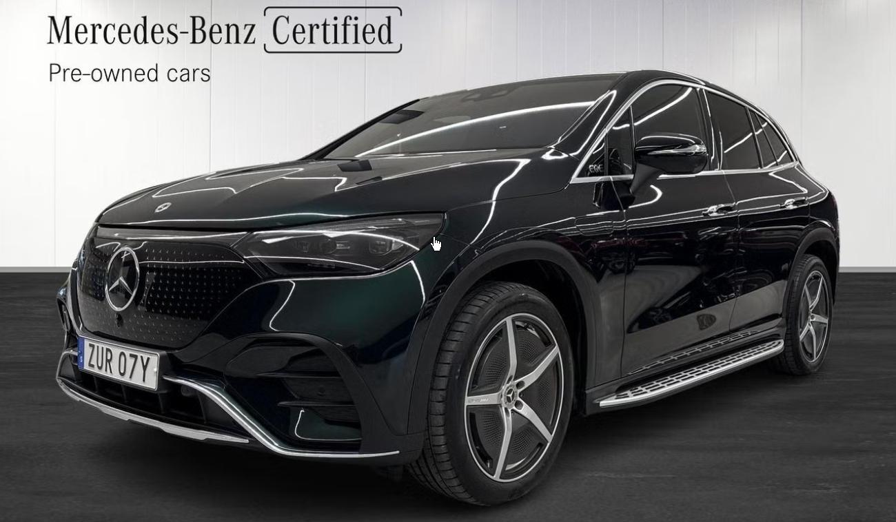Mercedes-Benz EQE 500 4M AMG 360kam. Panorama